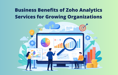 Business Benefits of Zoho Analytics Services