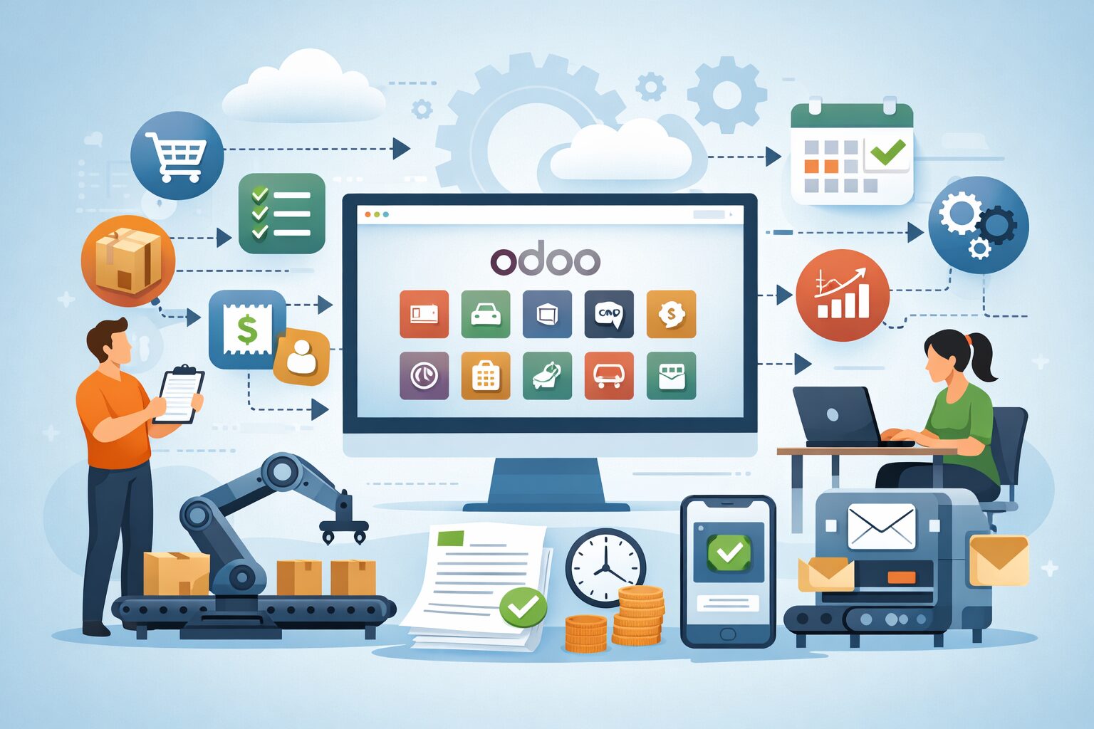 Odoo Workflow Automation Use Cases After Implementation
