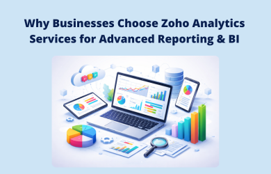 Zoho Analytics Services for Advanced Reporting & BI