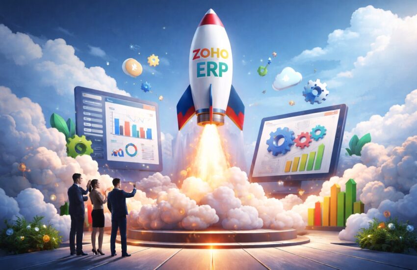 Zoho ERP Launch