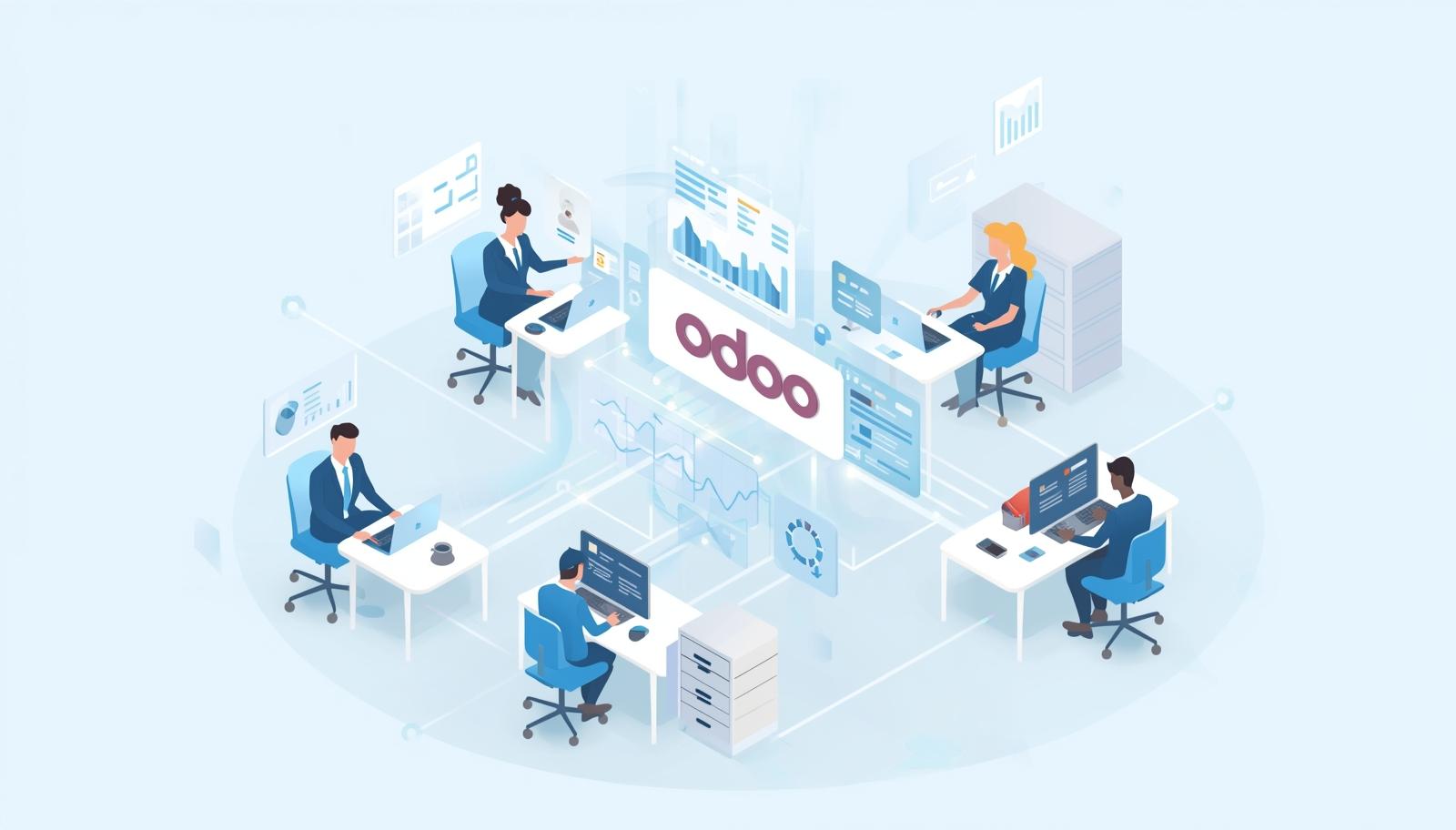 Odoo integration improving cross-department collaboration with unified ERP solutions by Erpocean