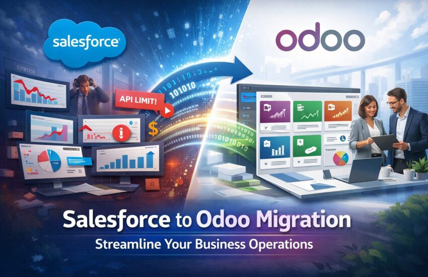 Salesforce to Odoo Migration: Simplifying Your Sales Pipeline Transition